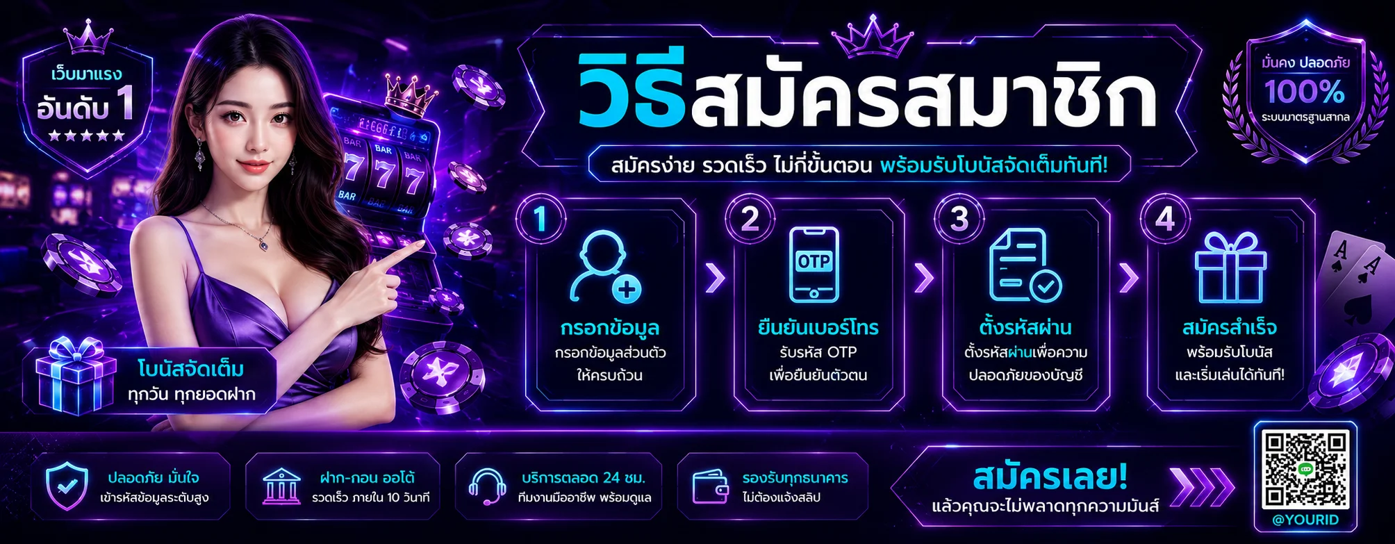 จุดเด่น PLAYLIST99 ฝากถอนออโต้ รองรับมือถือ ครบทุกเกม